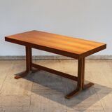 Table basse extensible en bois courbé vintage par Drevopodnik Holesov, 70's