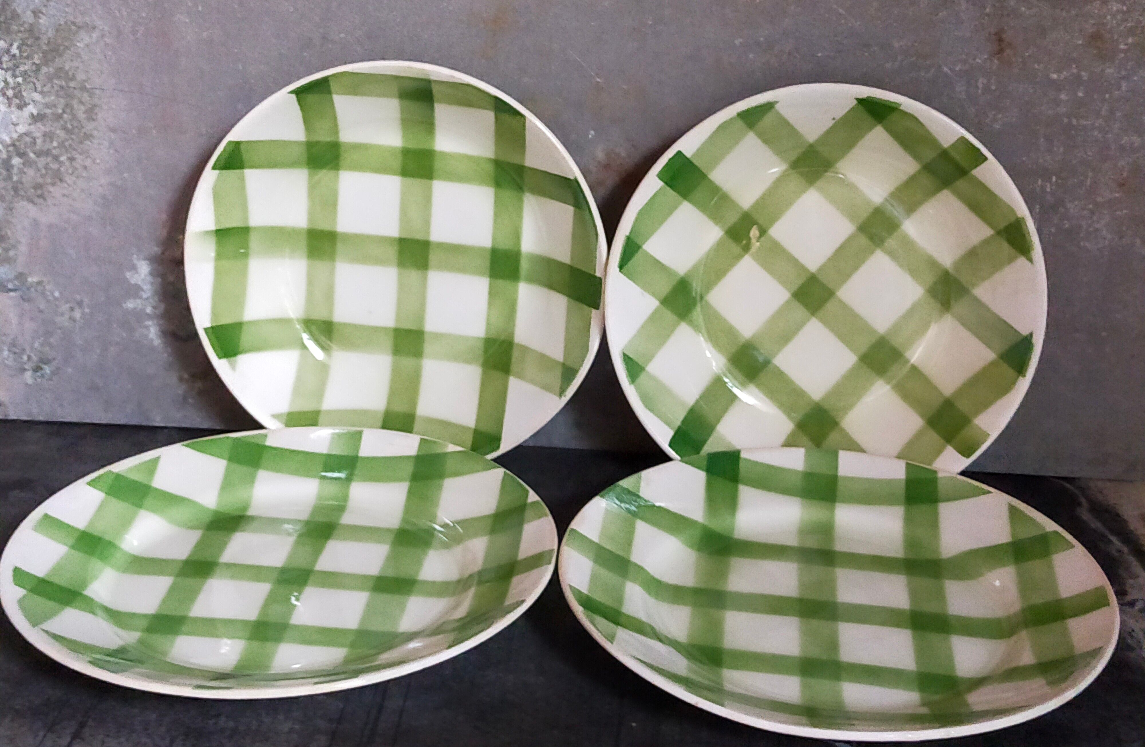 Set of plates Moulin des Loups vintage