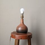 Pied de lampe en céramique slow décoration campagne scandinave artisanal