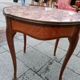 Old side table louis xv style tray