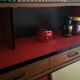 Formica and wood sideboard
