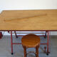 Vintage architect's drawing table