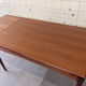 Table à manger en teck vintage