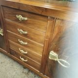 Sideboard in walnut art deco