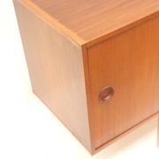Beautiful long minimalist sideboard designed by William Watting and made by Fristho, Netherlands 195