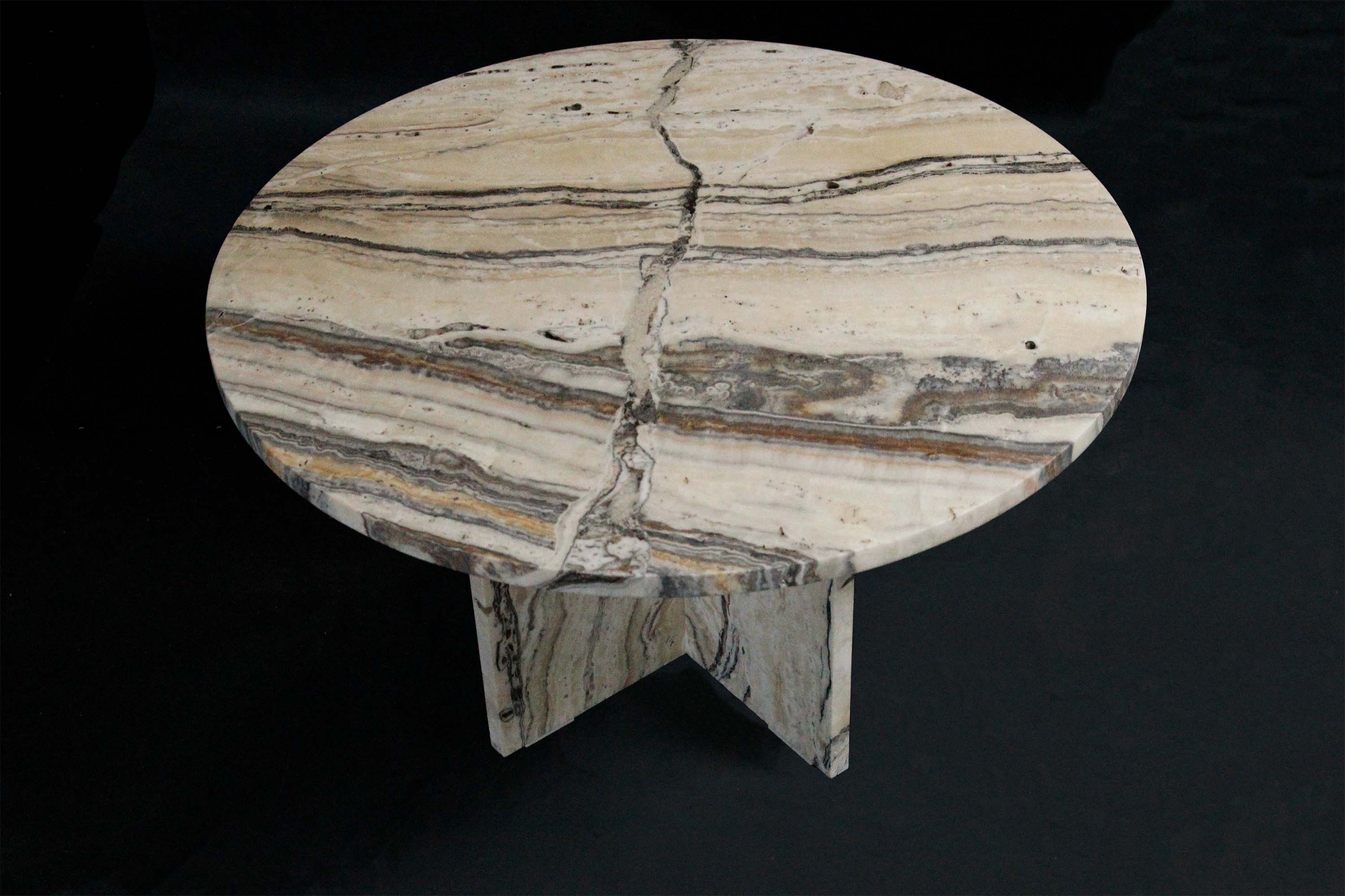 Marble coffee table