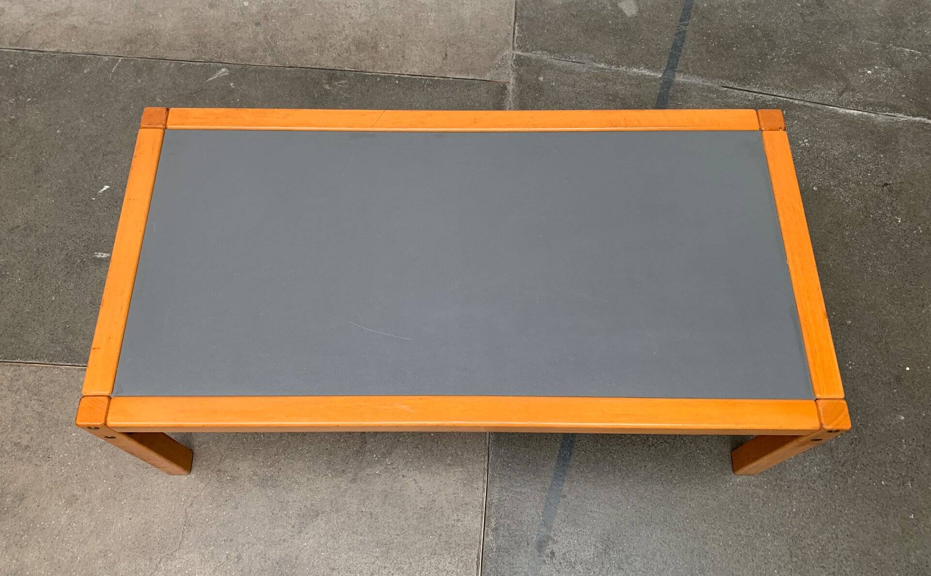 Postmodern coffee table Profil System by Elmar Flötotto for Flötotto, Germany, 1970s.