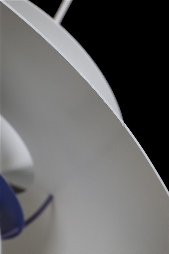 Louis Poulsen / Poul Henningsen “PH 5” pendant lamp with glass diffuser / Mid-century Danish modern design / PH5