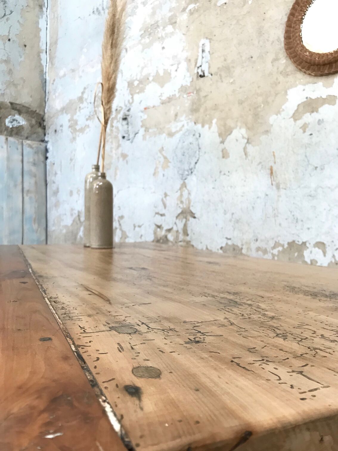 Table de ferme vintage