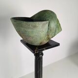 Beautiful terracotta cochlea with amazing patina