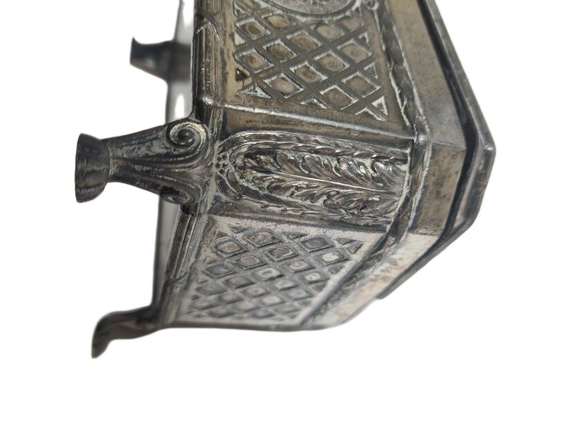 Eclectic German sugar bowl from WMF, 1890s