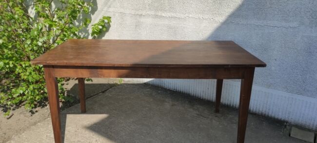 Massive beech farm table