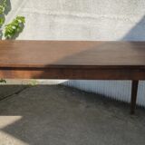 Massive beech farm table