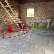 Paire d’assises doubles « Locus Solus » – Gae Aulenti – Italie – 1970