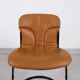 Chaises Willy Rizzo pour Cidue Italie - cuir