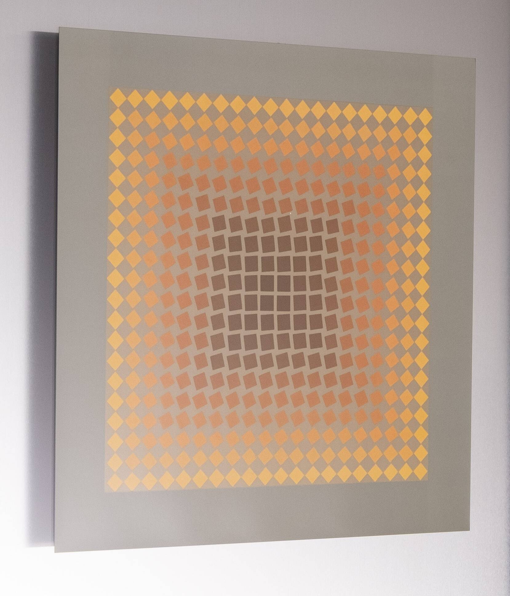 Victor Vaserely Heliogravure Print 1972