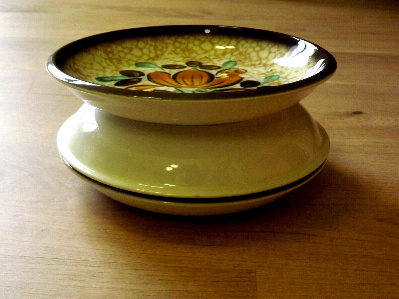 Vintage Boch La Louvière Corfou Collection Set of 3 Small Bowls