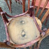 Set of 8 bistro chairs