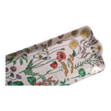 Rectangular traditional porcelain dish