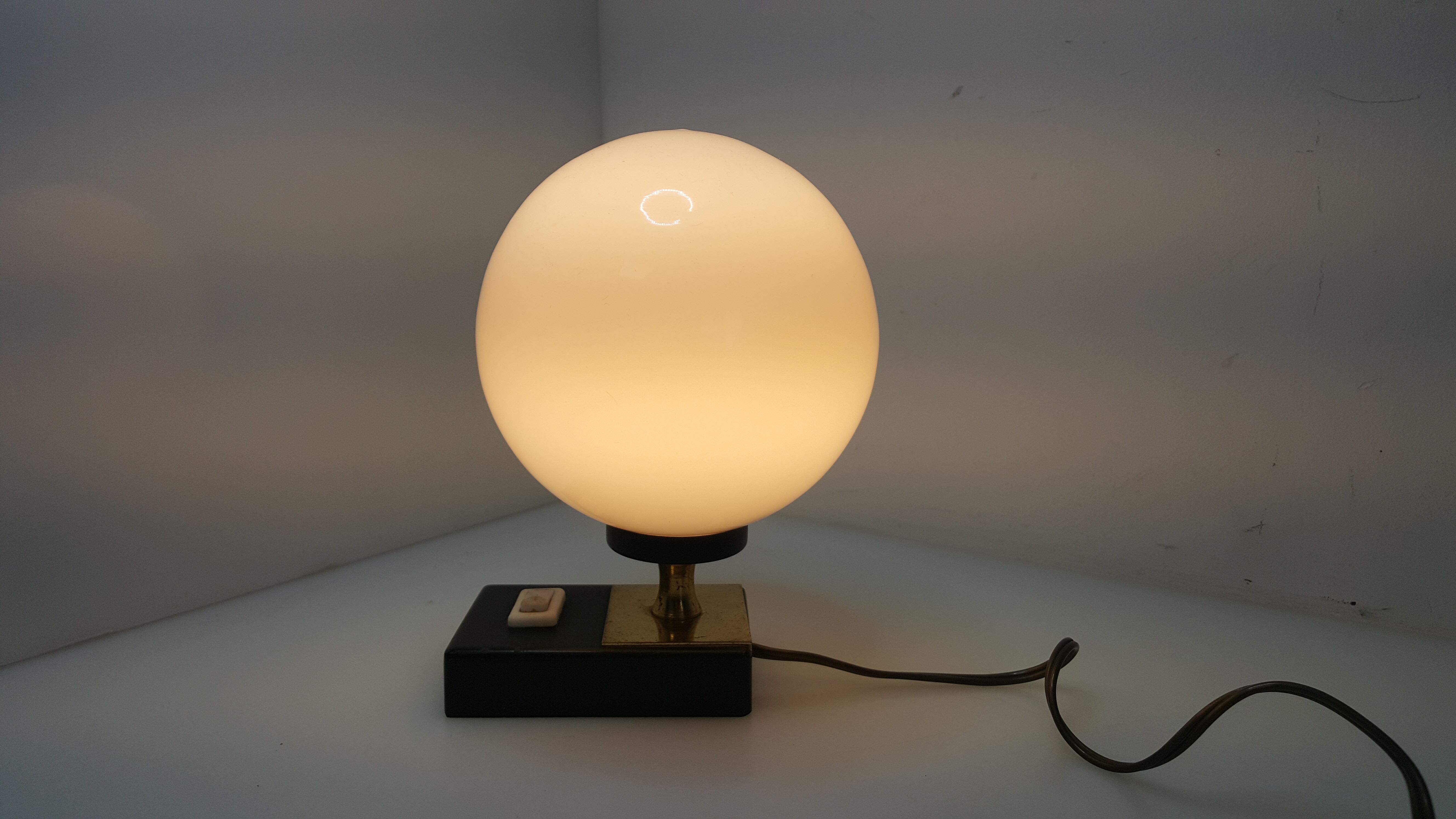 Vintage ball lamp 1960