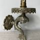 Art Deco style fish wall light in silver metal