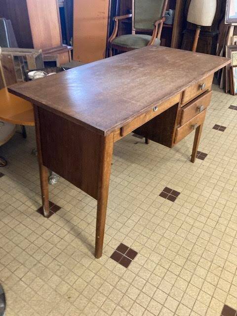 Old wooden desk