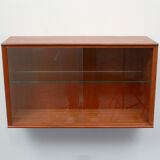 1960s showcase in teak