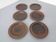 Ruska Plates by Ulla Procope for Arabia, Set of 6, Finland, 1960s, Set of 6