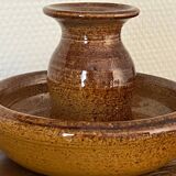 Vintage signed candle holder