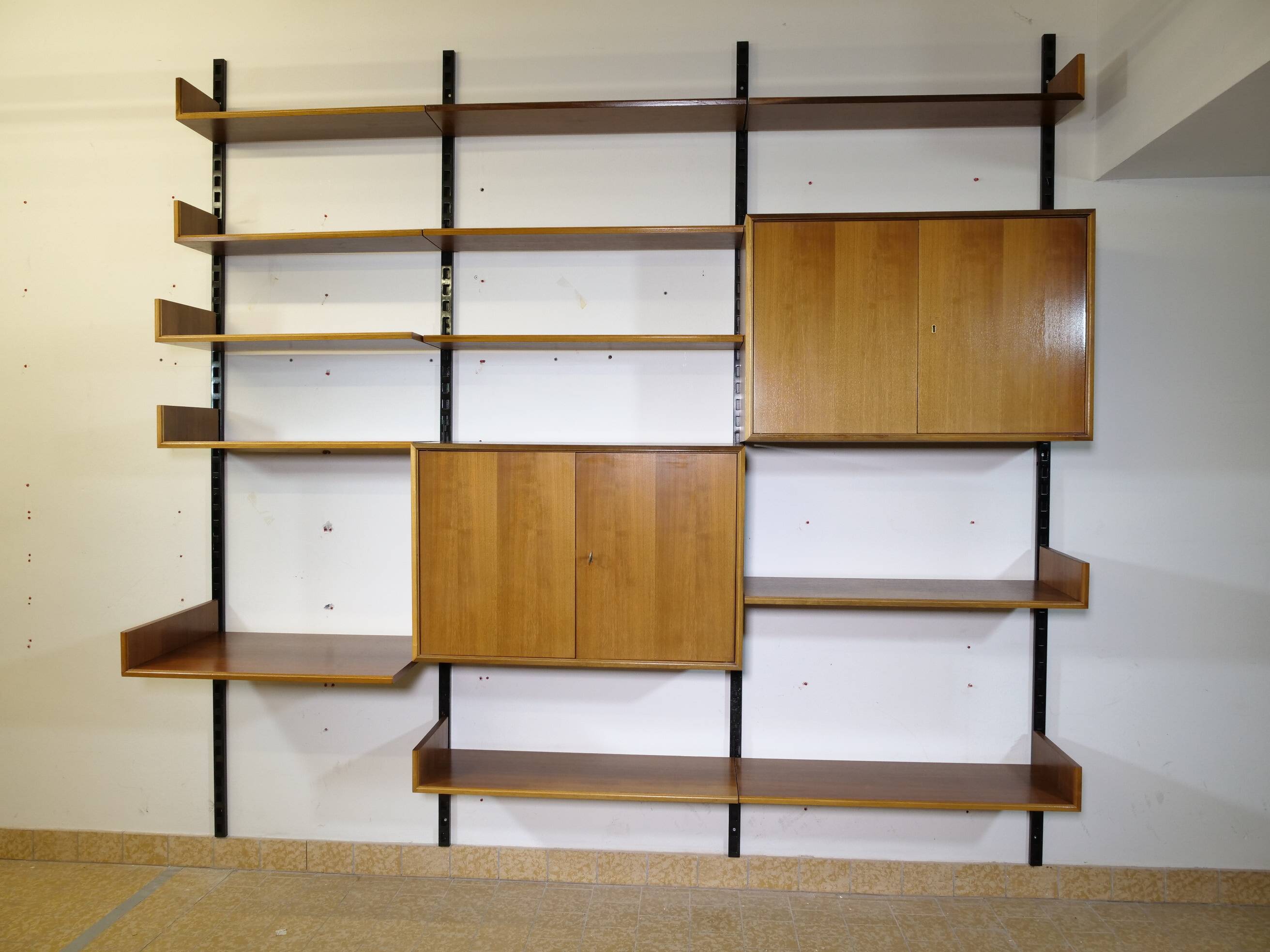 Modular vintage shelving system for WK Möbel, 1960s