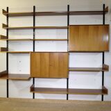 Modular vintage shelving system for WK Möbel, 1960s