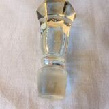 Vintage gold-plated bell-shaped carafe