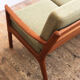 Mid-century modern teak sofa, senator series by Ole Wanscher for Cado