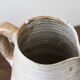 Glazed stoneware pitcher Pierre Lion Puisaye sandstone