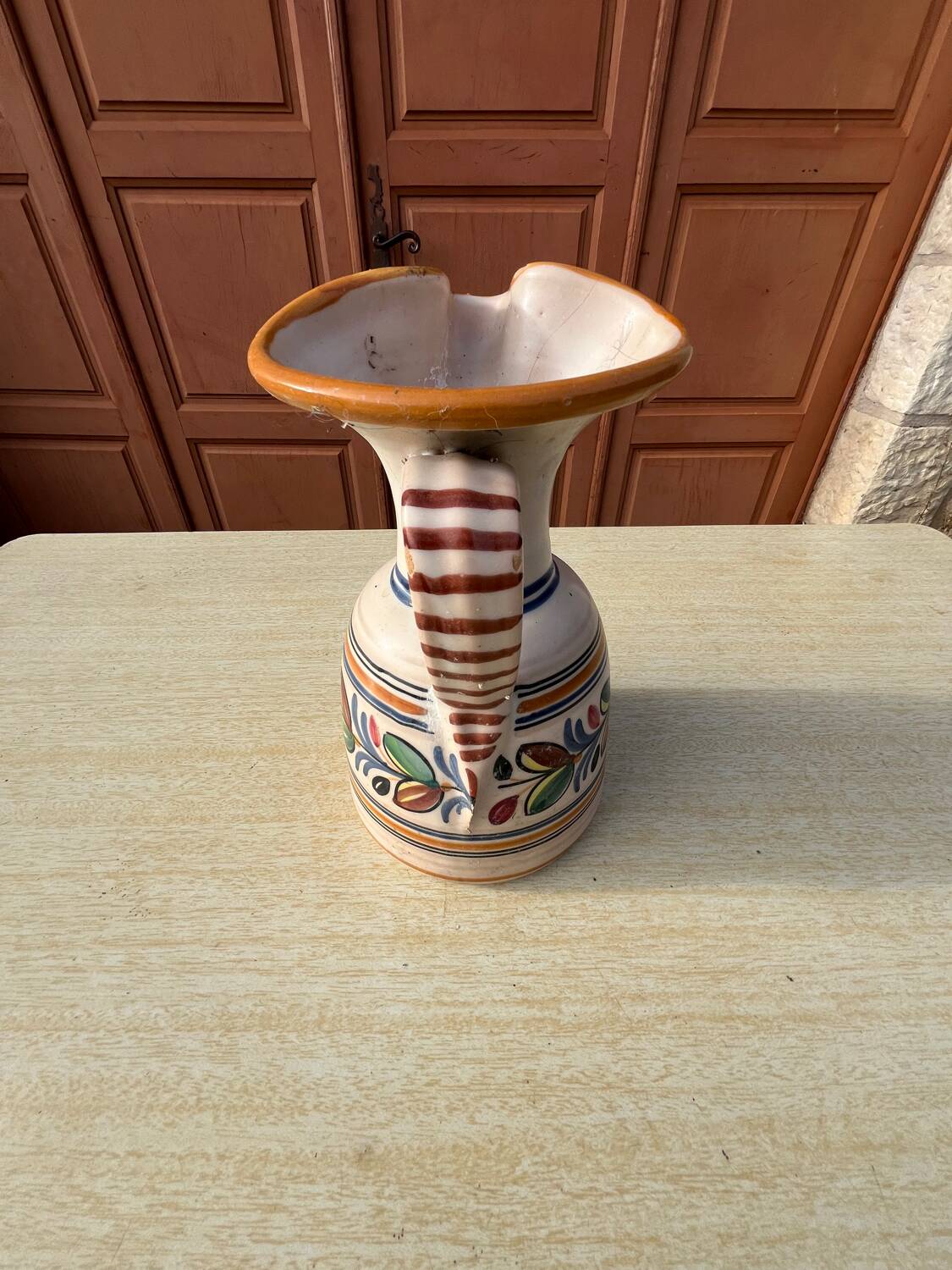 Ceramic pitcher