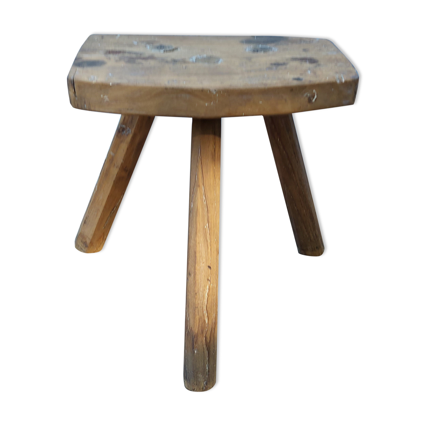 Tabouret tripode de ferme
