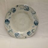Sarreguemines Tircis barbotine art nouveau plate collection