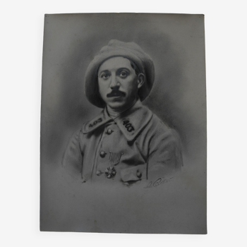 Military portrait photo soldier 403rd ri