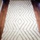 Superb handcrafted Berber rug made of natural wool, a unique piece