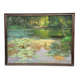 Peinture huile sur panneau masonite pierre laurent baeschlin circa 20 30
