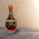 Bouteille « scoubidou » vintage