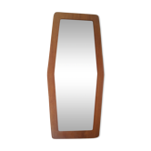 Mirror teak 76x35cm