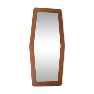 Mirror teak 76x35cm