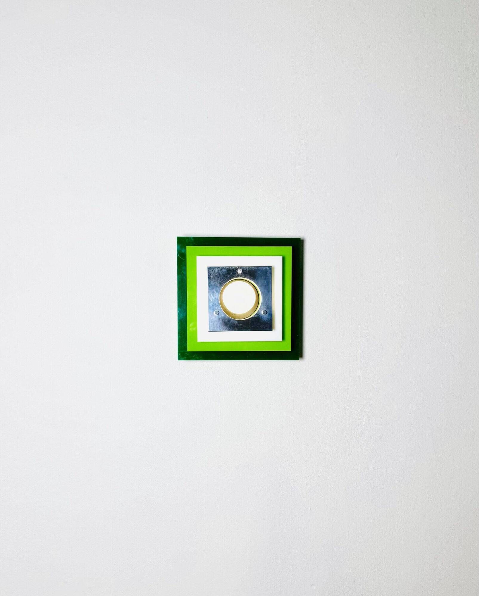 Pyramid Multi-Layered Wall Lamp By Hustadt Leuchten, Germany, 1970S