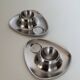 Vintage stainless steel egg cup