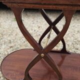 60s Mahogany Rolling Serving Trolley