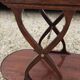 60s Mahogany Rolling Serving Trolley