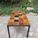 Vallauris ceramic coffee table 1970