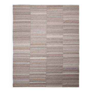 Large Handmade Vintage Kilim Rug, 303x386Cm