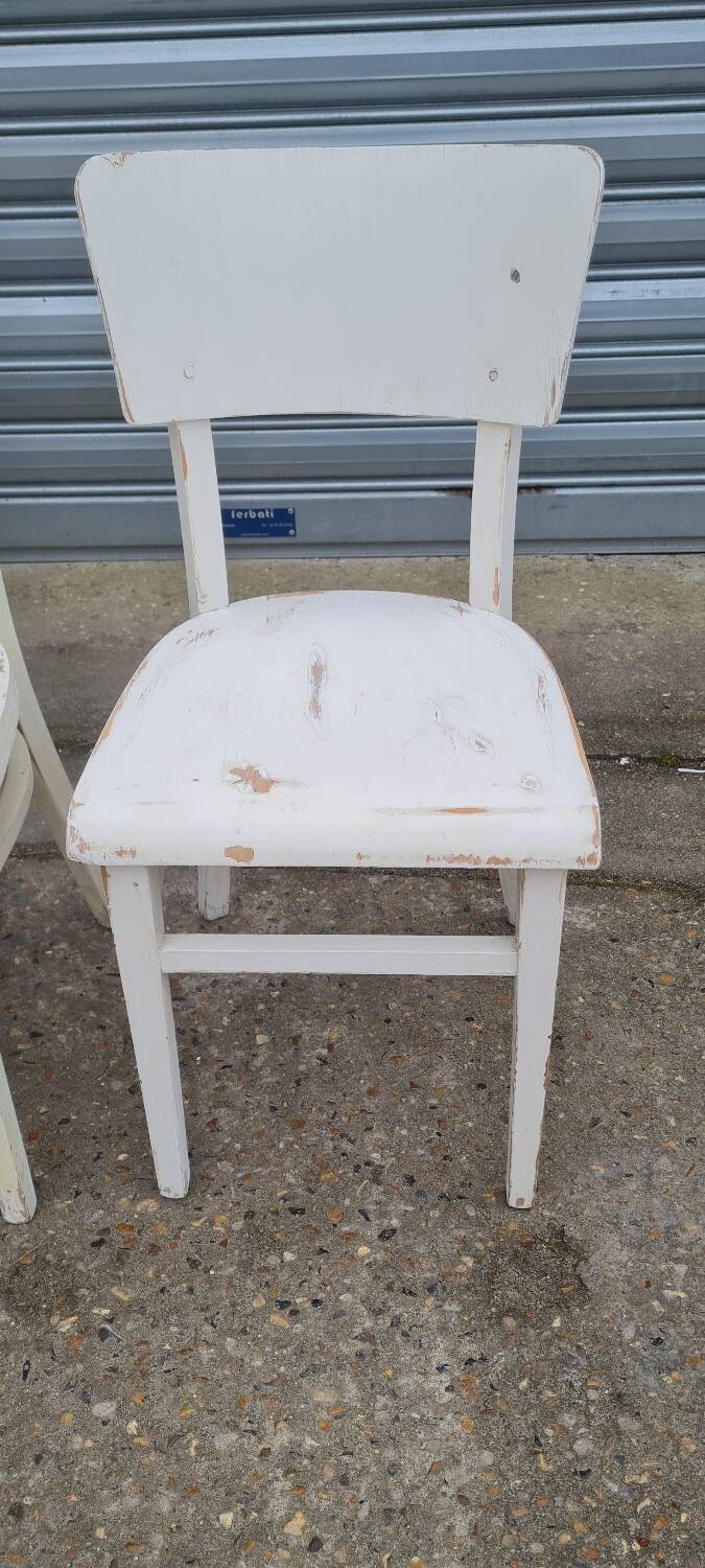 Set of four thonet bistro chairs